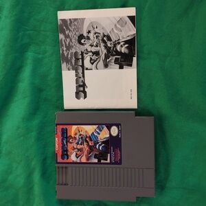 Strider for the Nintendo Entertainment System Video Game with Manual
